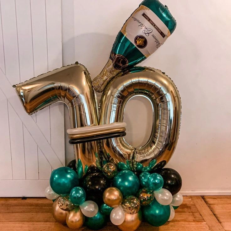 10th Happy Birthday Balloon Bouquet